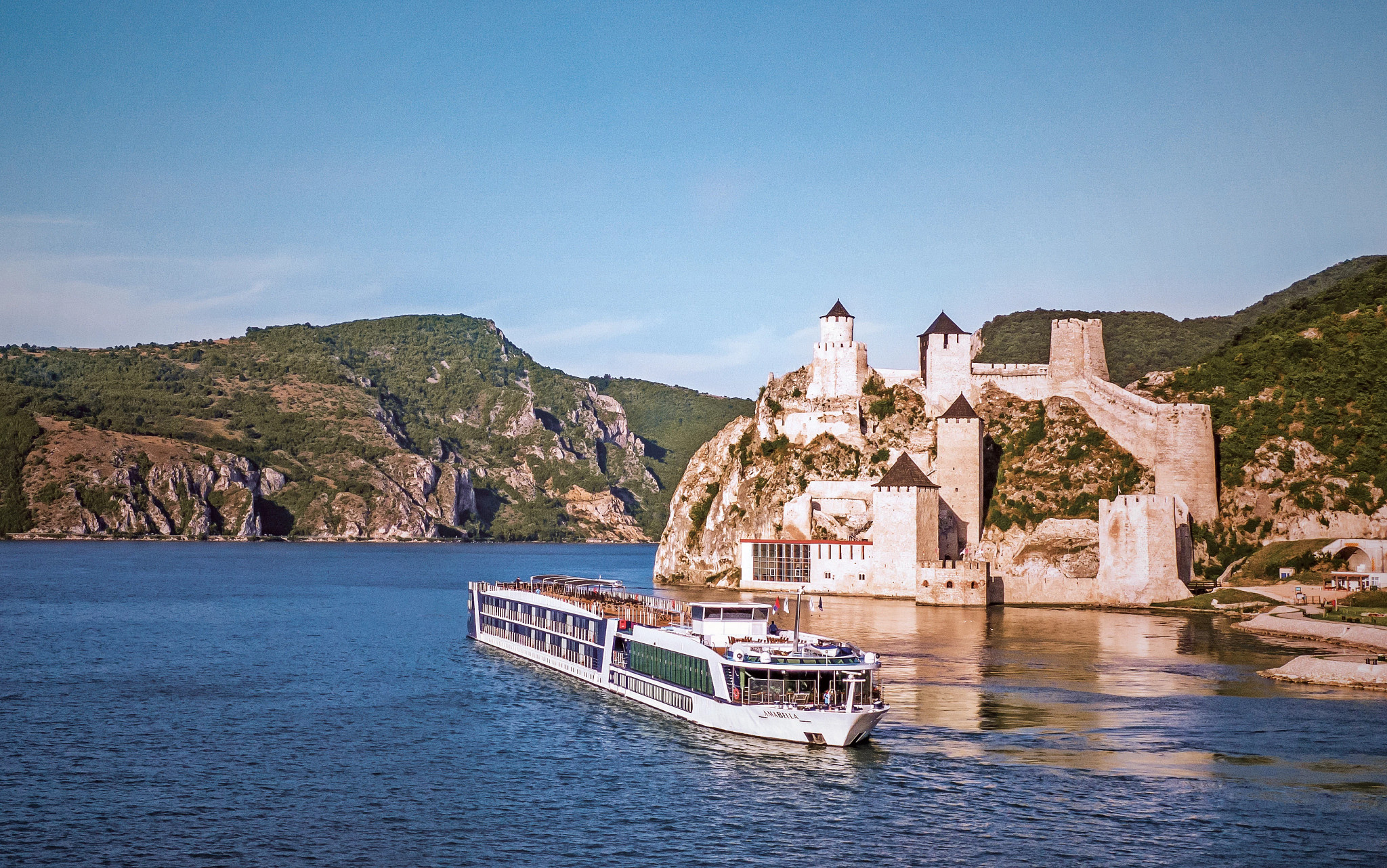Golubac Fortress and the Iron Gates on the Danube